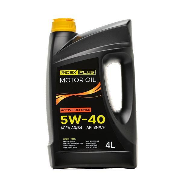 RIDEX PLUS Motoröl (1862O0156P) für MITSUBISHI Lancer VII Limousine (CS_A, CT_A) EVO IX (269 KW / 366 PS / ab 2006)