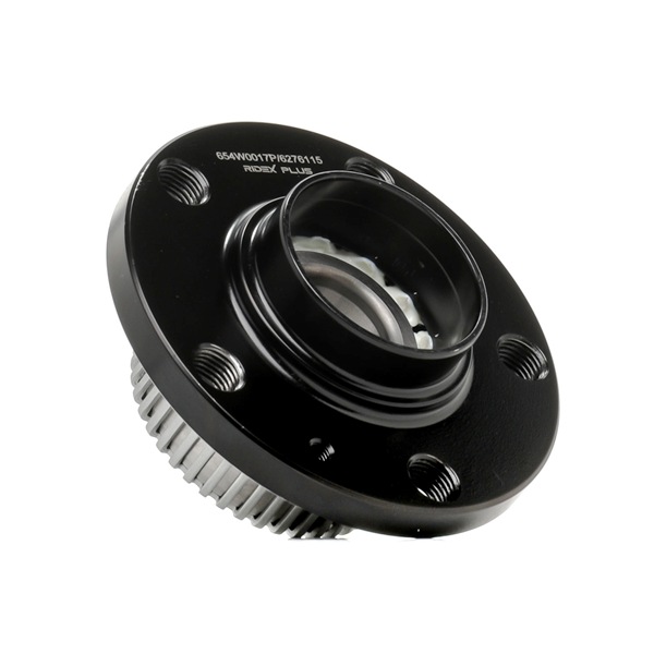 RIDEX PLUS Juego de cojinete de rueda (654W0017P) para SKODA Rapid Spaceback (NH1) 1.6 TDI (66 KW / 90 CV / de 2013)