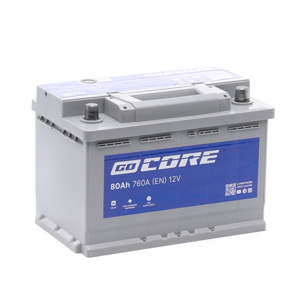 OEM 5600TC goCORE  Batterie GCA0007 für PEUGEOT, CITROЁN, DACIA, DS