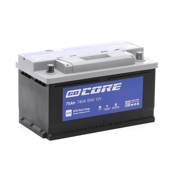 OEM 1754041 goCORE Käynnistysakku GCA0015 varten FORD