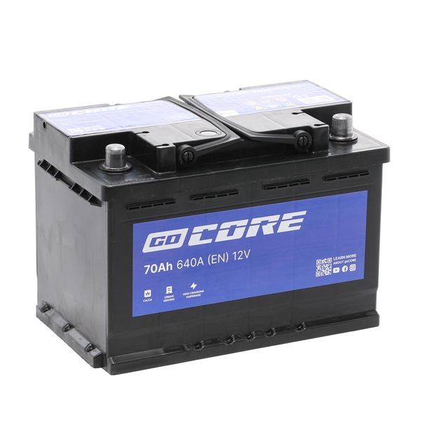 OEM 1201256 goCORE  Batterie GCA0023 für BMW, FORD, OPEL, PEUGEOT, VAUXHALL