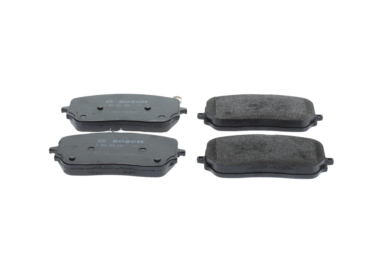 OEM A0004203802 BOSCH Brake pad set 0 986 460 036 for MERCEDES-BENZ