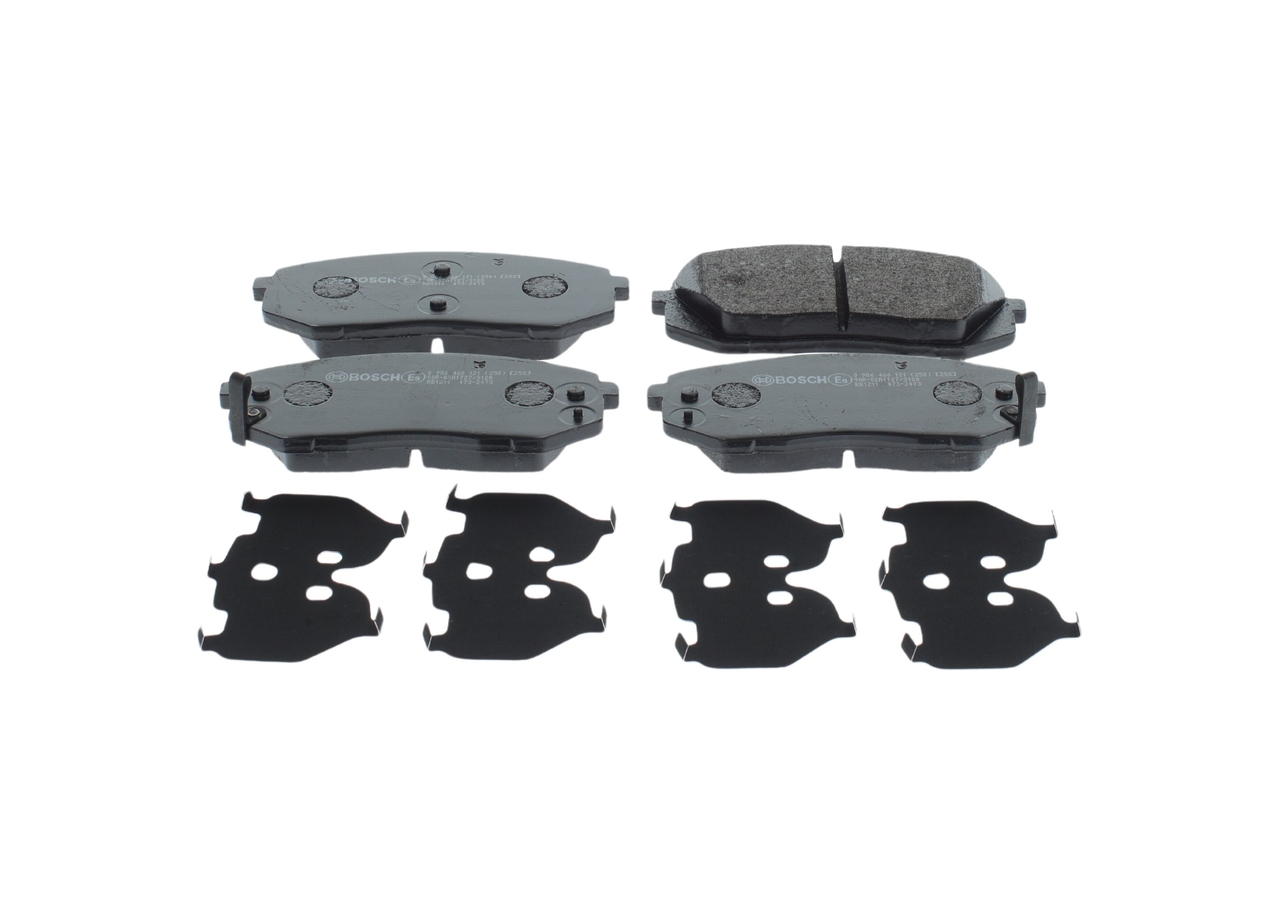 OEM S581010ZA00 BOSCH Jarrupalat, levyjarru 0 986 460 121 varten CITROЁN, KIA, HYUNDAI