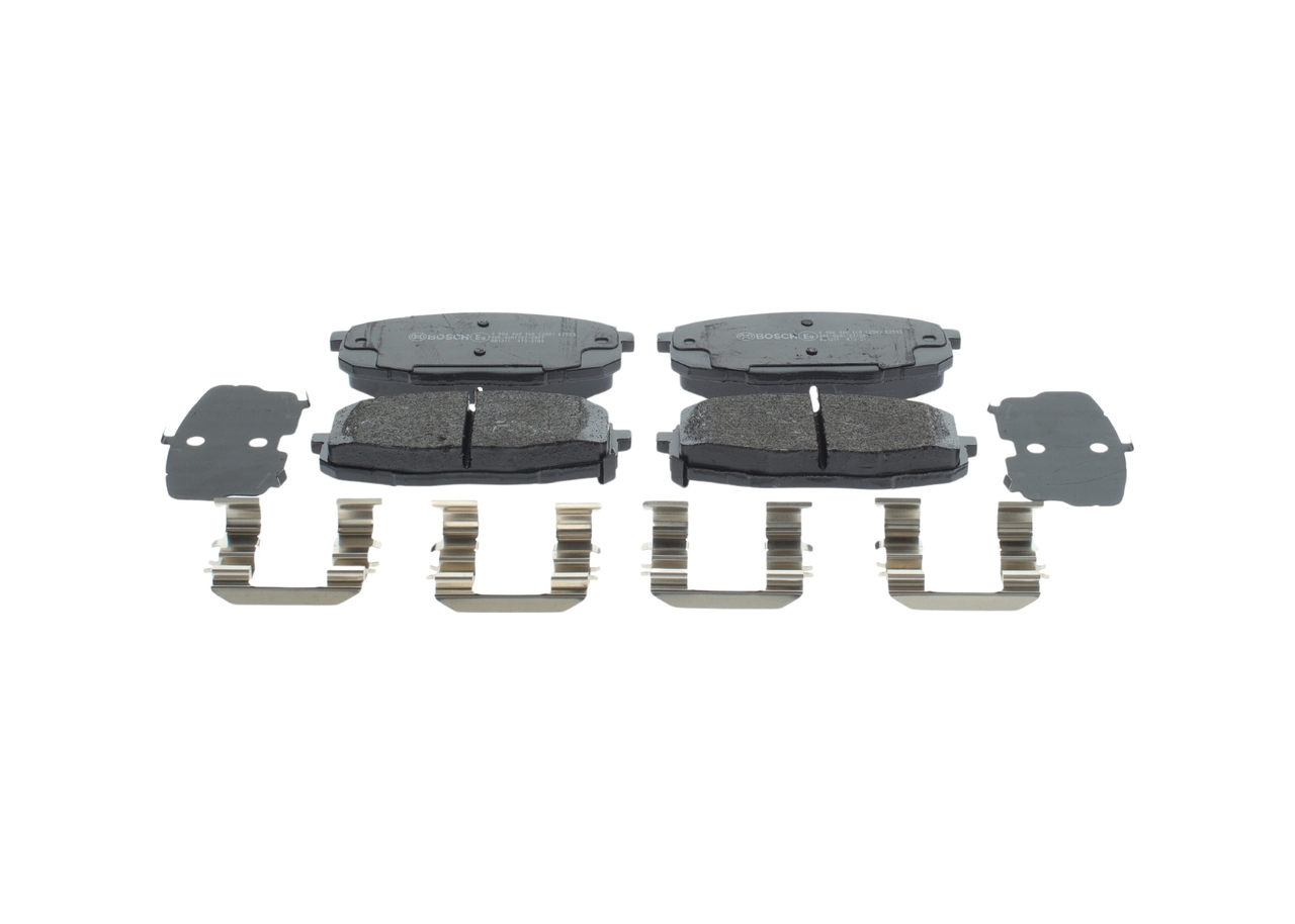 OEM 58101M0A10 BOSCH Jarrupalat, levyjarru 0 986 460 168 varten KIA, HYUNDAI