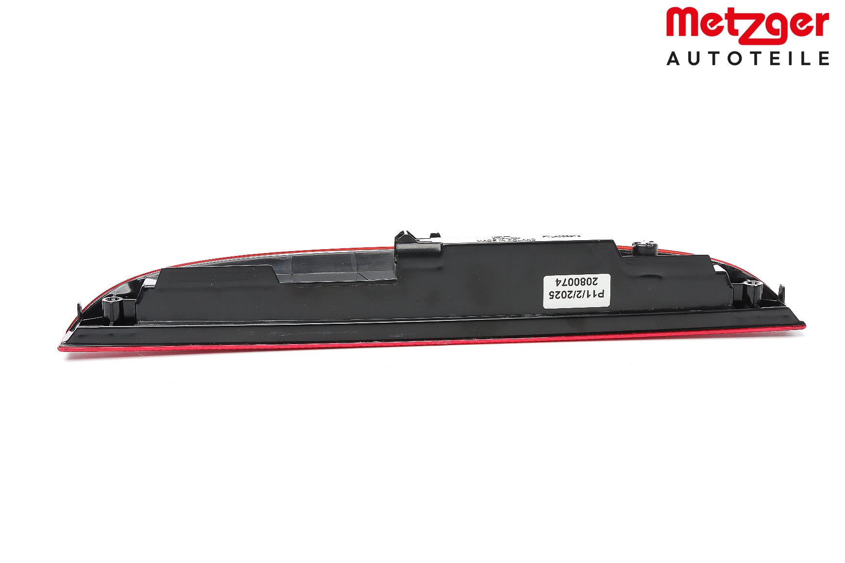 METZGER Feu stop additionnel (2080074) pour RENAULT Clio II Van (SB0/1/2) 1.2 (SB0A, SB0F, SB1K, SB2D) (43 KW / 58 CH / de 1998)