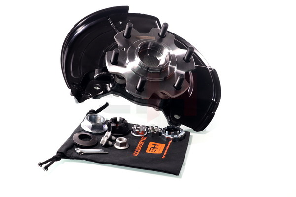 MITSUBISHI L 200 / Triton Flatvogn lastebil / Chassis (KA_T, KB_T) 2.4 (KA5T) Akseltapp, hjulopphengning GH-283016H