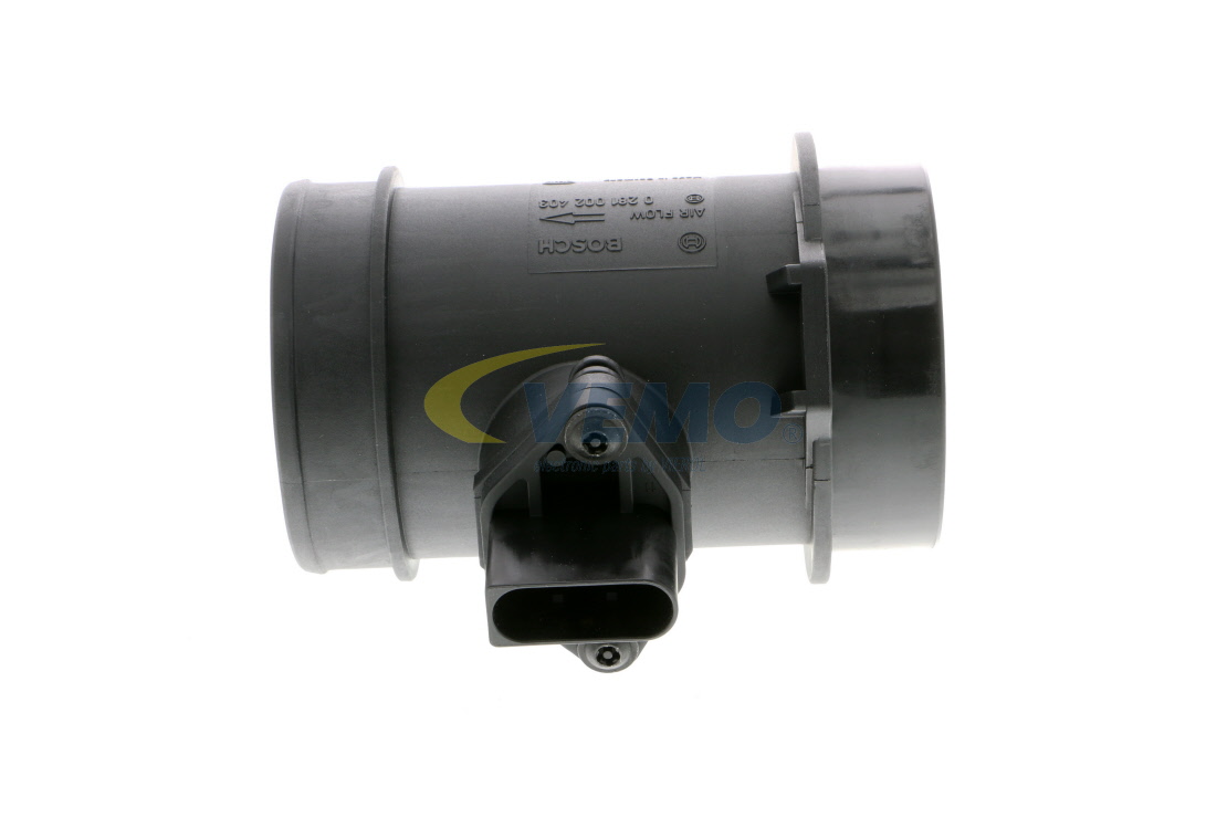 VEMO Mass air flow sensor (V10-72-1065) for VW Transporter V Minibus (7HB, 7HJ, 7EB, 7EJ, 7EF, 7EG, 7HF, 7EC) 2.0 CNG (85 KW / 115 HP / from 2006)