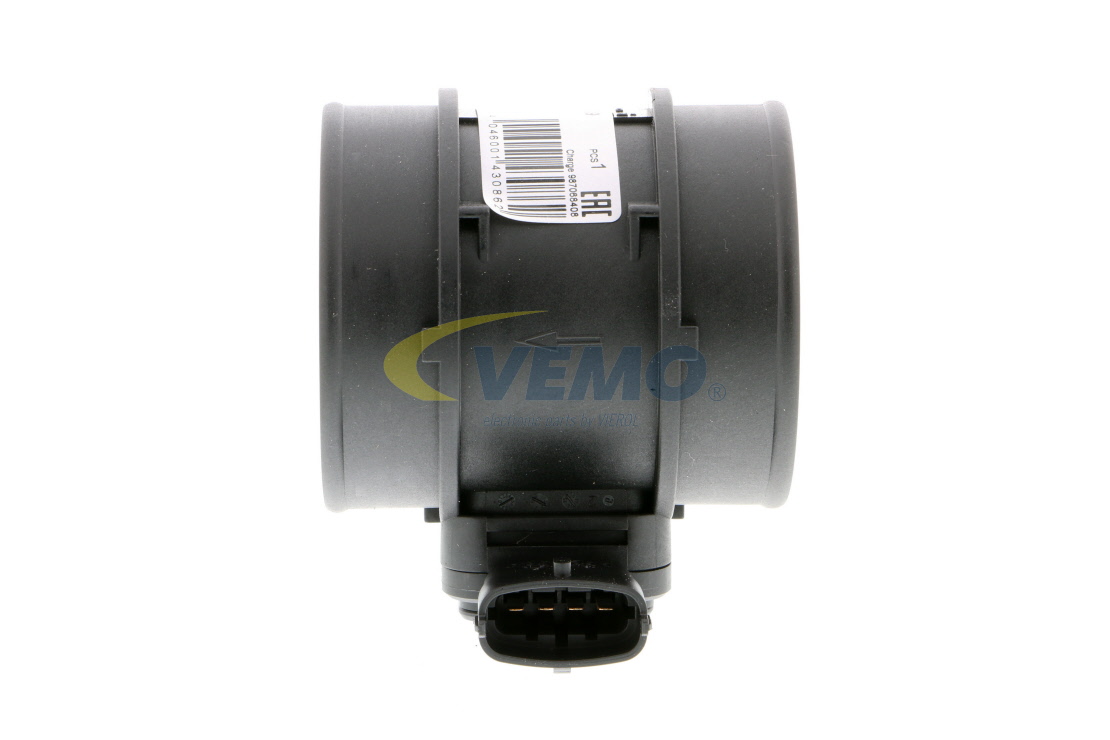 VEMO Mass air flow sensor (V40-72-0429) for VAUXHALL Astra Mk V (H) TwinTop (A04) 1.8 (L67) (103 KW / 140 HP / from 2008)