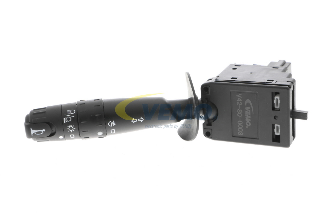 OEM 9623641569 VEMO Conmutador en la columna de dirección V42-80-0003 para PEUGEOT, CITROЁN, FIAT, ALFA ROMEO, LANCIA