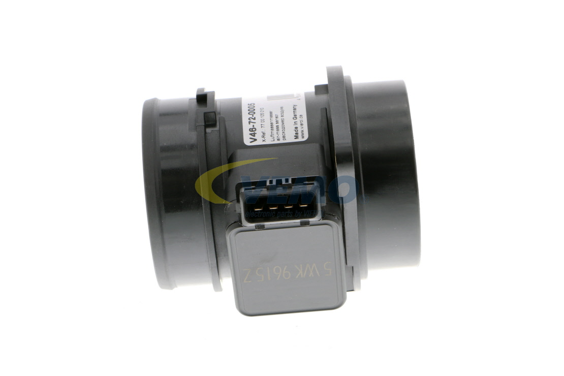 VEMO Mass air flow sensor (V46-72-0005) for VOLVO S40 I (644) 1.9 DI (70 KW / 95 HP / from 1999)