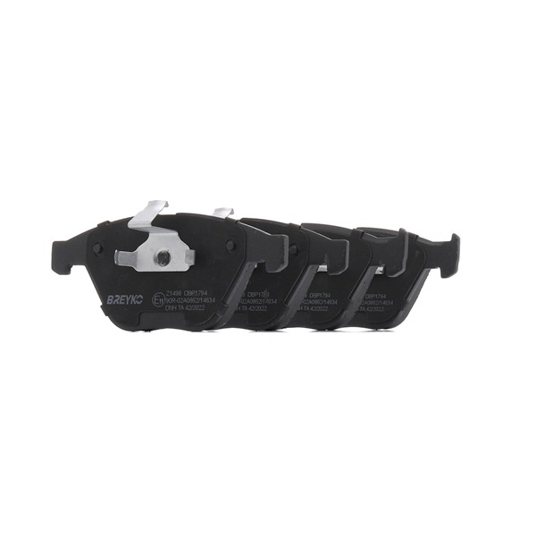 OEM 2283764 DAVID VASCO Kit pastiglie freni Z1498 per BMW