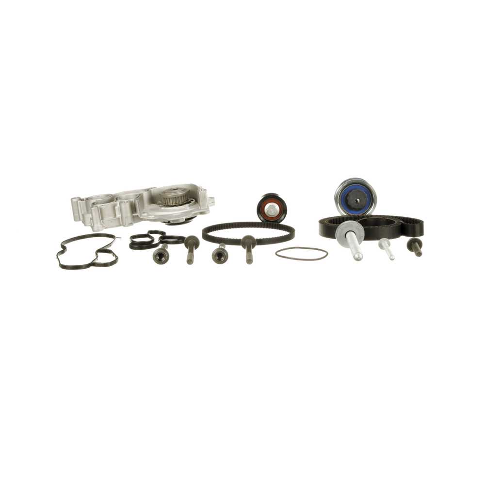 GATES Kit de distribution + pompe à eau (KP75680XS-3) pour VW load up! Van (121, 122, BL1, BL2) 1.0 BlueMotion (55 KW / 75 CH / de 2016)