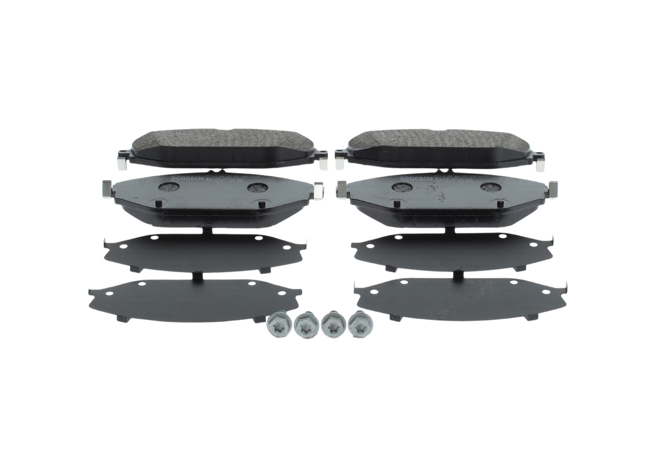 OEM A0084202820 BOSCH Pastilhas de travão 0 986 460 129 para MERCEDES-BENZ