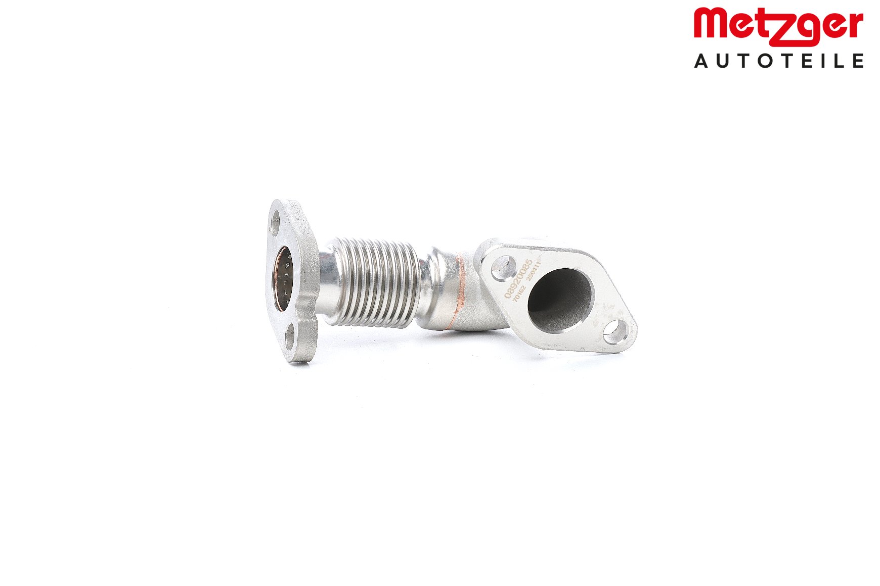 METZGER Tubería, válvula recirculación gases (08920085) para VW California T6 Bus (SGC, SGG, SHC) 2.0 TDI (110 KW / 150 CV / de 2015)