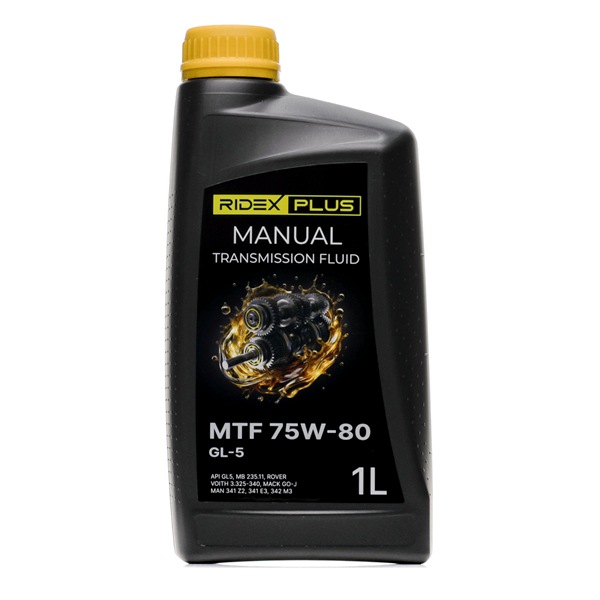 RIDEX PLUS Huile de transmission et huile boite de vitesse (1667T0007P) pour RENAULT Megane II Coupé-Cabriolet (EM, EM0/1) 1.9 dCi (88 KW / 120 CH / de 2003)