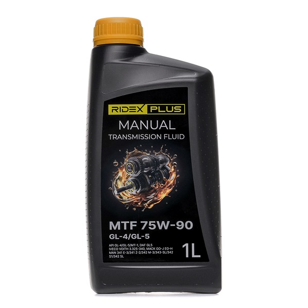 RIDEX PLUS Huile de transmission et huile boite de vitesse (1667T0002P) pour RENAULT Megane II Coupé-Cabriolet (EM, EM0/1) 2.0 (99 KW / 135 CH / de 2003)