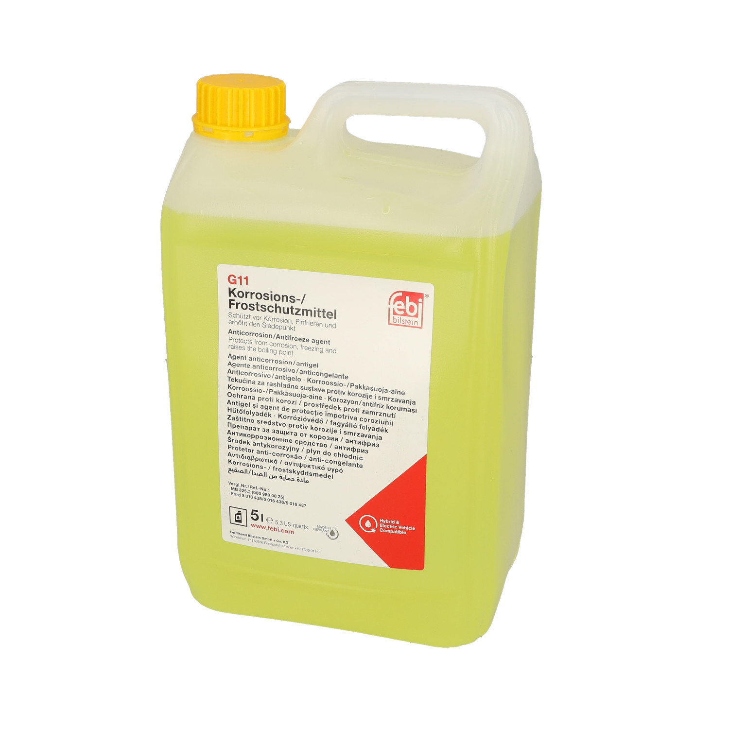 OEM G0011V8A FEBI BILSTEIN Antifreeze 88541 for VW, AUDI, MERCEDES-BENZ