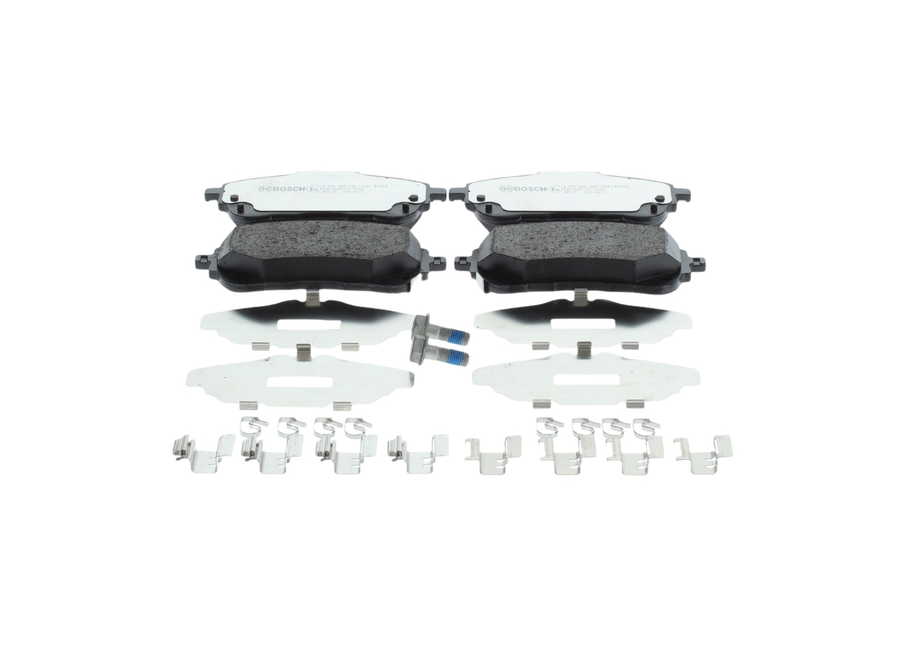OEM 0446502470 BOSCH Jarrupalat, levyjarru 0 986 460 149 varten TOYOTA, SUZUKI, LEXUS