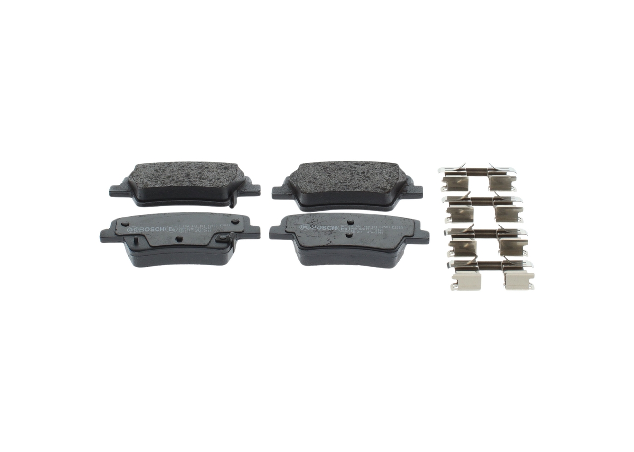 OEM 58302S1A70 BOSCH Jarrupalat, levyjarru 0 986 460 151 varten KIA, HYUNDAI