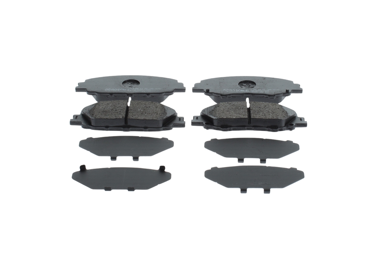 OEM 0446512670 BOSCH Jarrupalat, levyjarru 0 986 460 152 varten TOYOTA, LEXUS