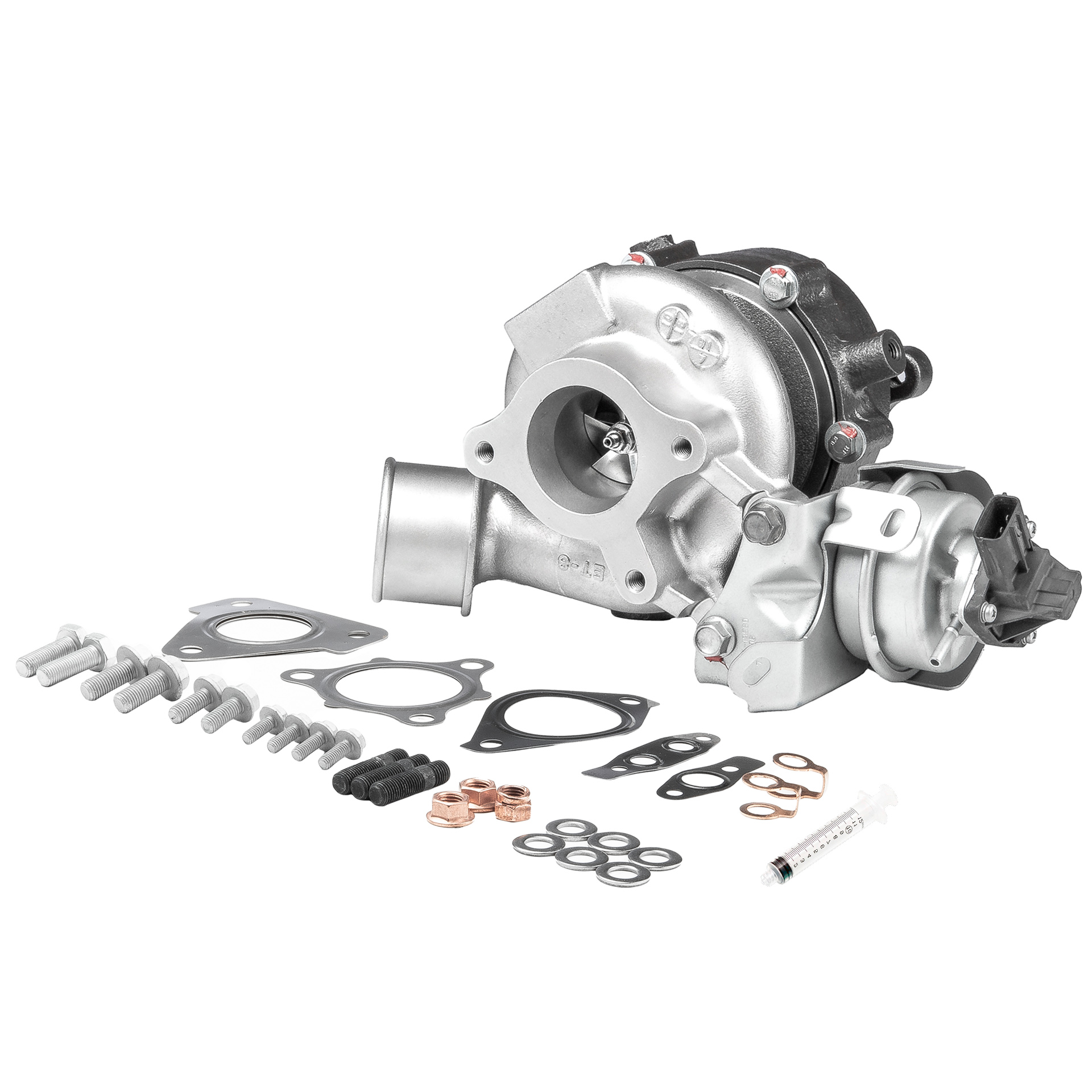 BR Turbo Turbocompresor (4933501700RSM) para FIAT Fullback Pick-up (502, 503) 2.4 D 4x4 (KT0T) (113 KW / 154 CV / de 2016)