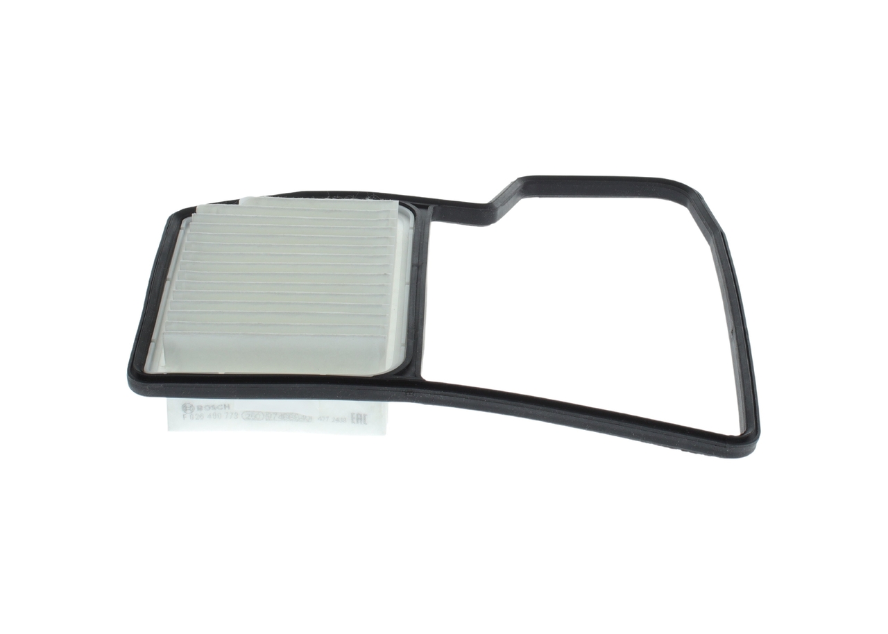 Luftfilter (F 026 400 773) fra BOSCH for SUZUKI SWIFT V (AZ) 1.2 Hybrid (Mild Hybrid) AllGrip (A2L412) (61 KW / 83 HK / Fra 2020)