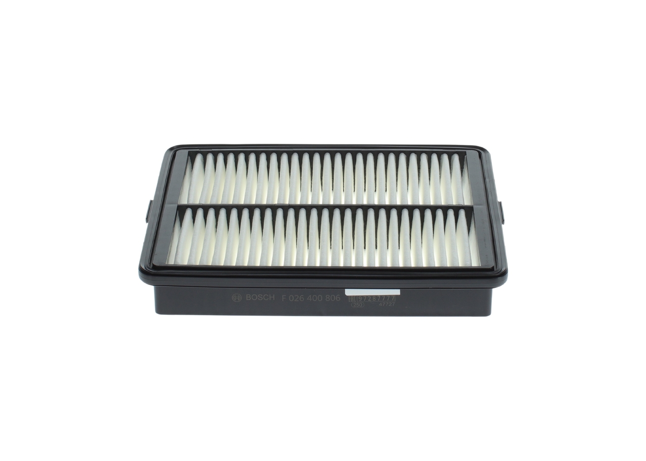 Luftfilter (F 026 400 806) fra BOSCH for SSANGYONG Tivoli SUV 1.6 (93 KW / 126 HK / Fra 2015)