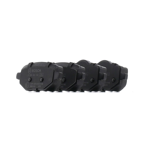 OEM 1643574280 BOSCH Kit pastiglie freni 0 986 460 183 per VOLKSWAGEN, OPEL, RENAULT, PEUGEOT, CITROЁN