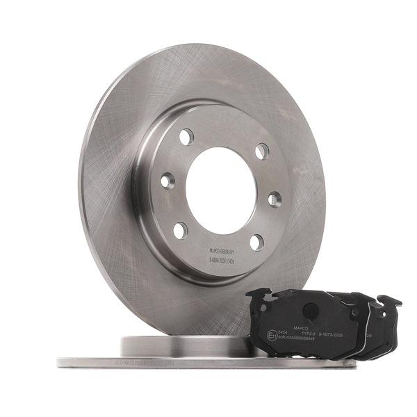 OEM 425490 MAPCO Kit dischi e pastiglie 47426 per VOLKSWAGEN, RENAULT, PEUGEOT, CITROЁN, DS
