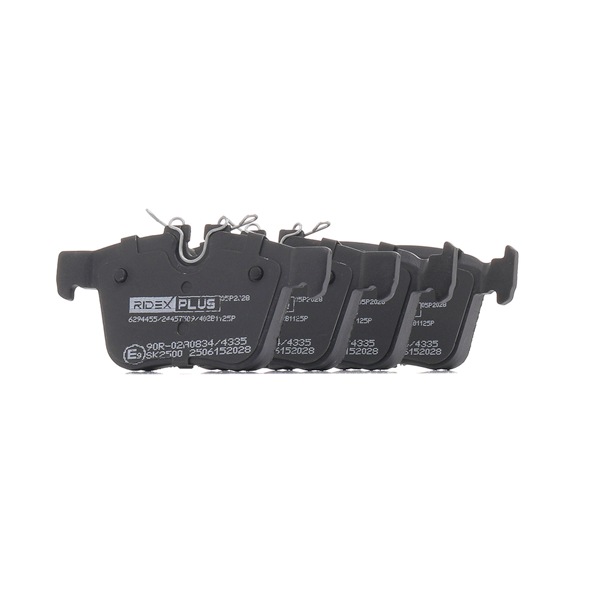 OEM 31445621 RIDEX PLUS Jarrupalat, levyjarru 402B1125P varten VW, VOLVO, LAND ROVER, JAGUAR, SATURN
