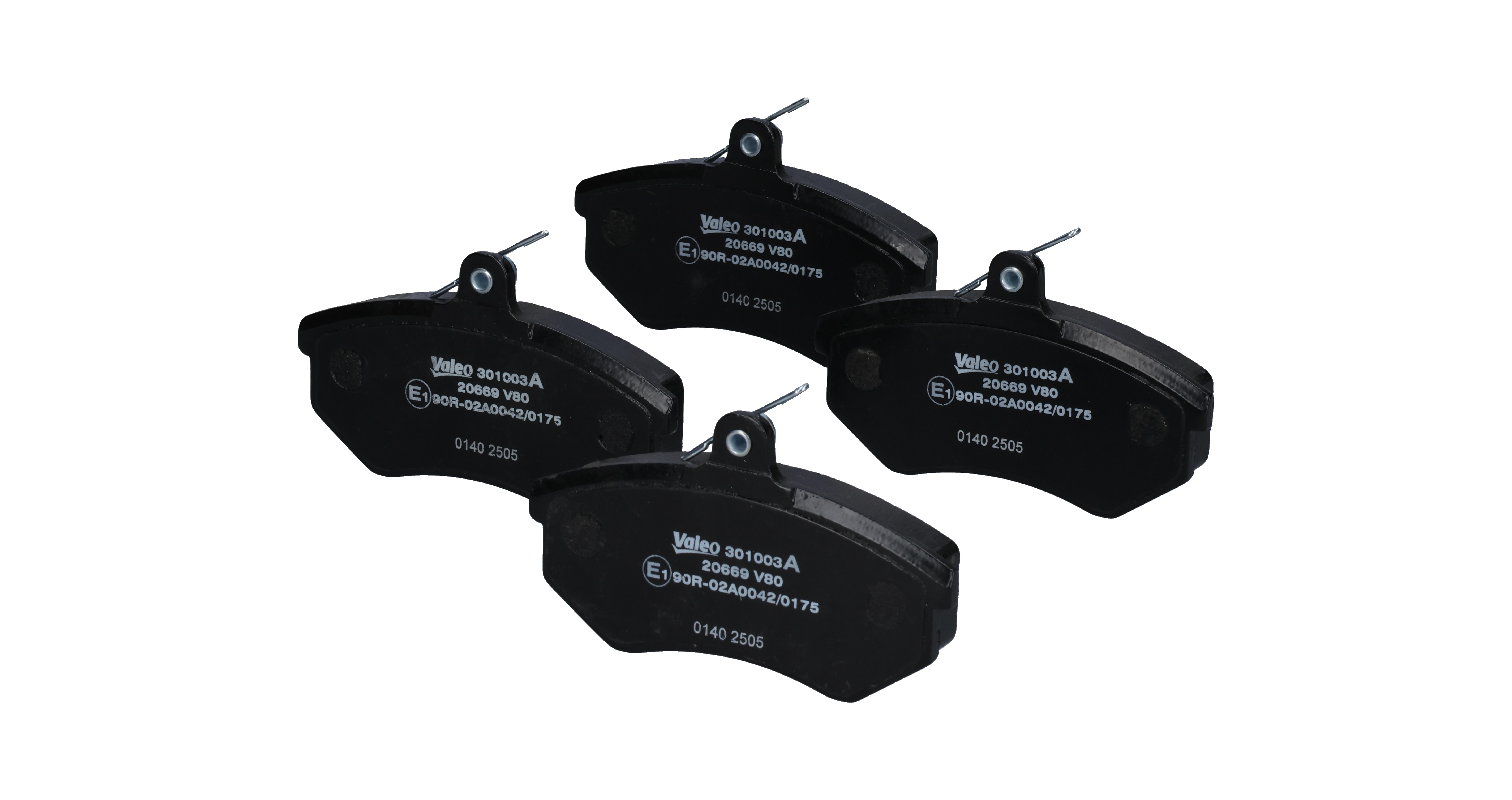 OEM 443698151K VALEO  Bremsbeläge 301003A für VW, AUDI, SKODA, SEAT, PORSCHE