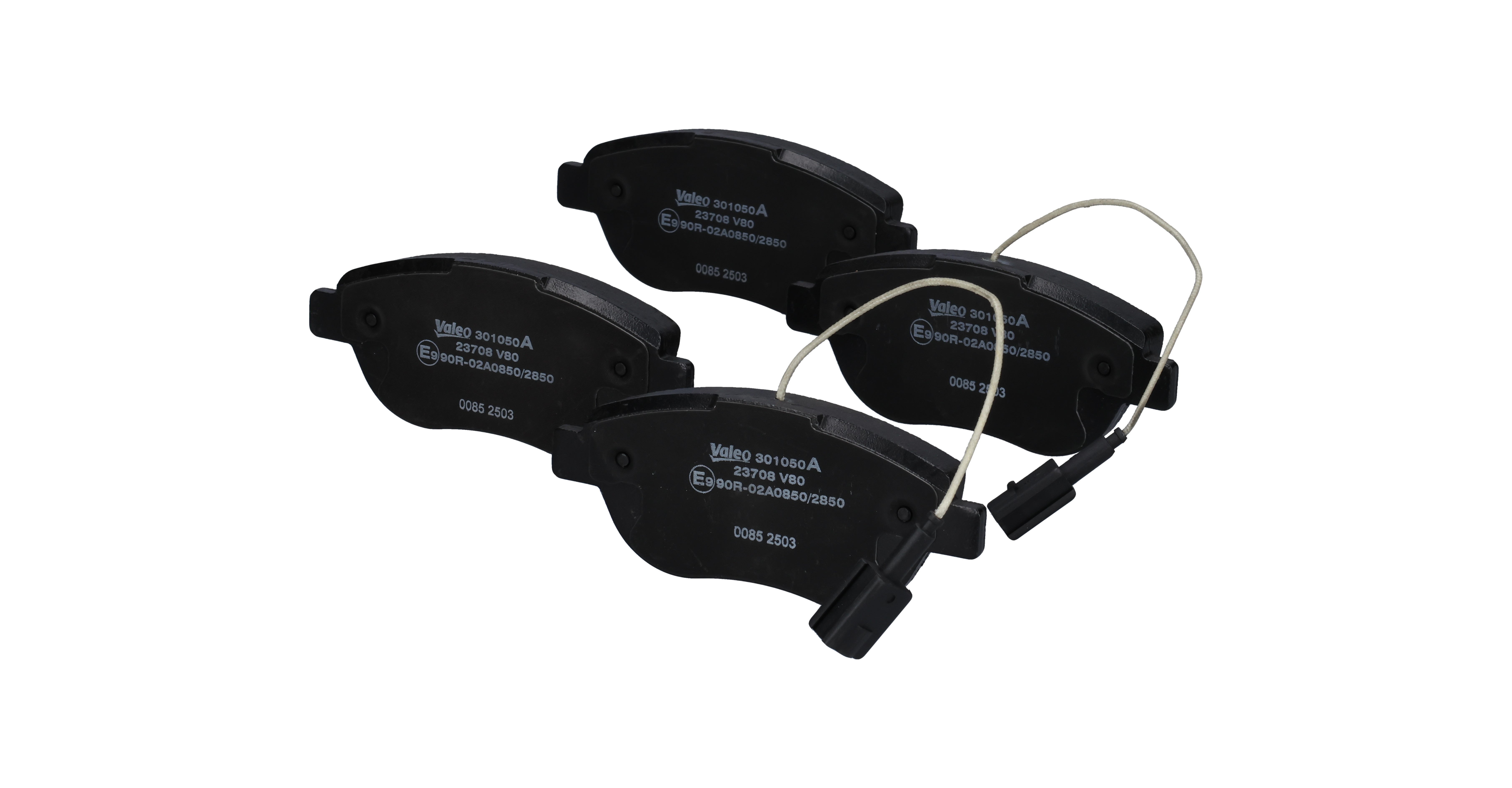 OEM 77365716 VALEO Brake pad set 301050A for FIAT, ALFA ROMEO, CHRYSLER, ABARTH, LANCIA