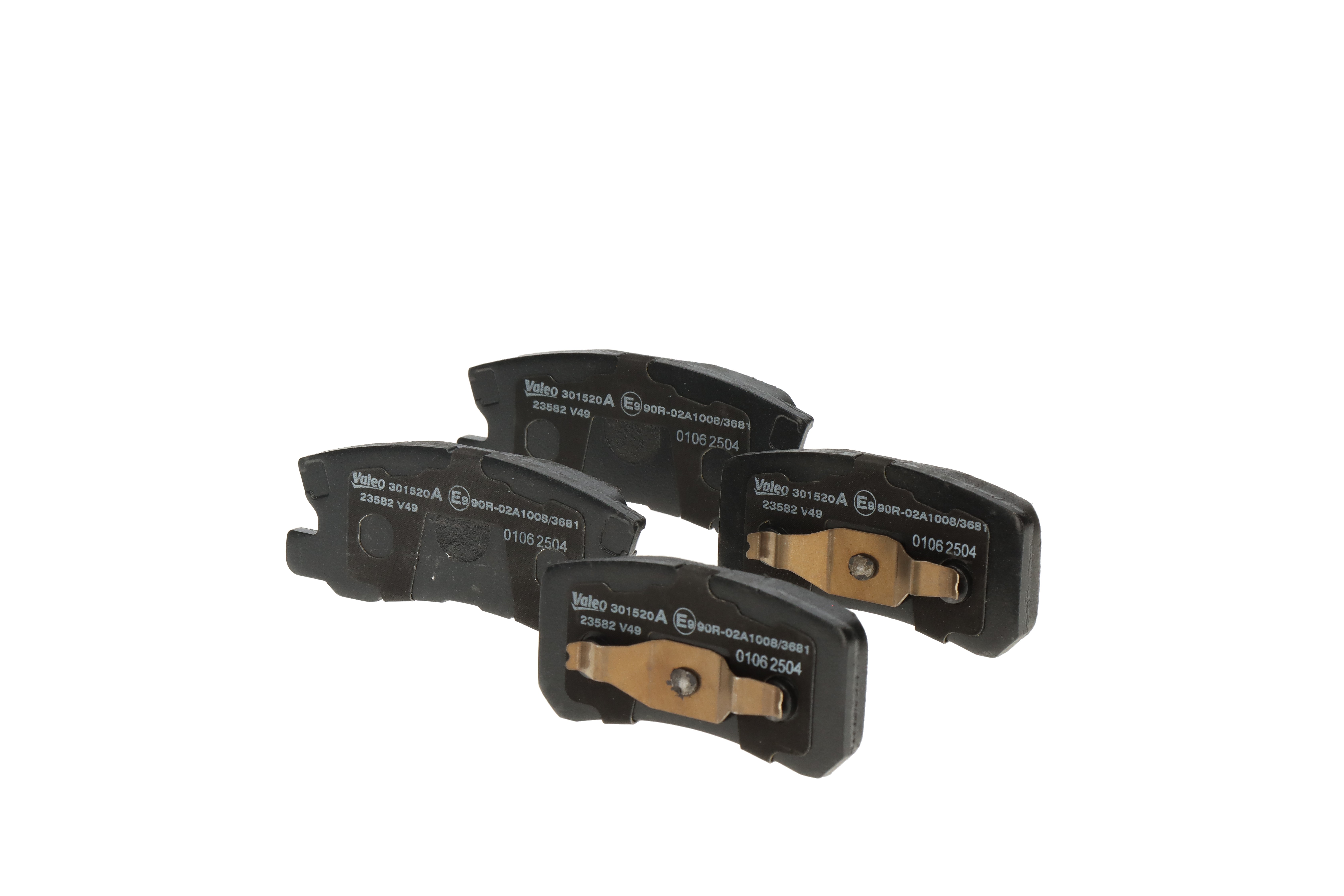 OEM 68028671AA VALEO  Bremsbeläge 301520A für PEUGEOT, CITROЁN, MITSUBISHI, JEEP, CHEVROLET