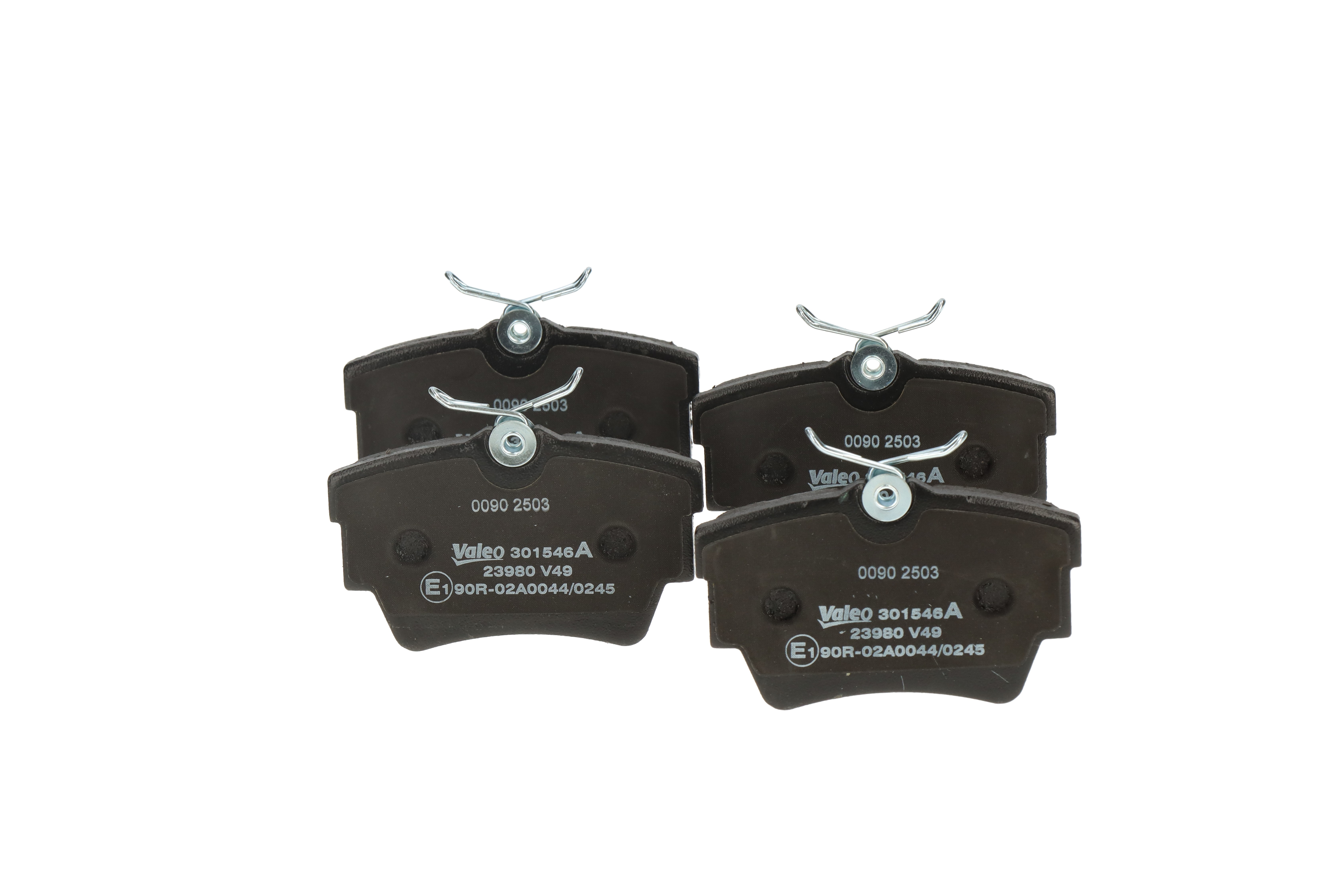 OEM 4406000QAF VALEO Plaquettes de frein 301546A pour RENAULT, VOLKSWAGEN, MERCEDES-BENZ, OPEL, FIAT