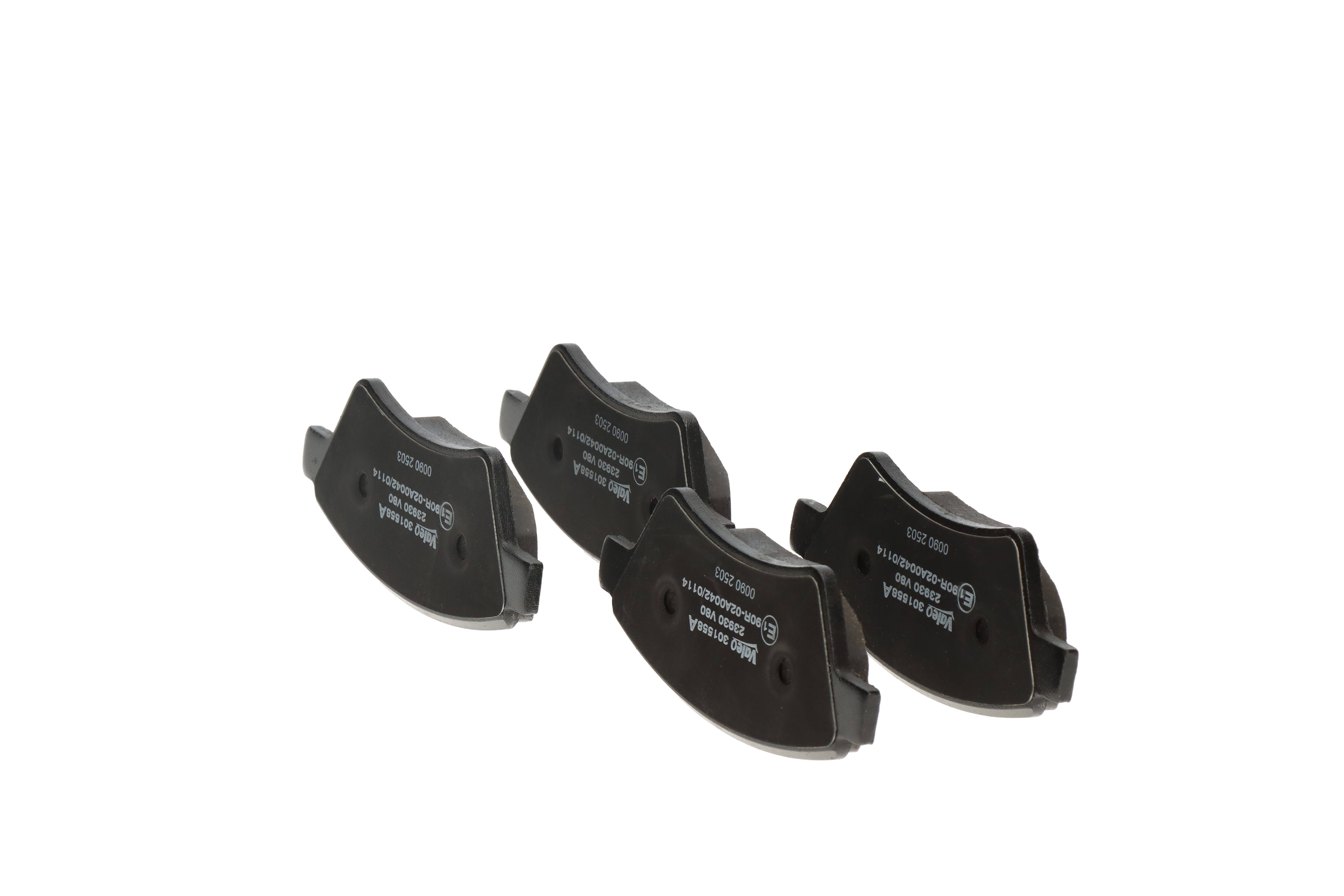 OEM 410601241R VALEO Brake pad set 301558A for RENAULT, NISSAN, DACIA, LADA, RENAULT TRUCKS