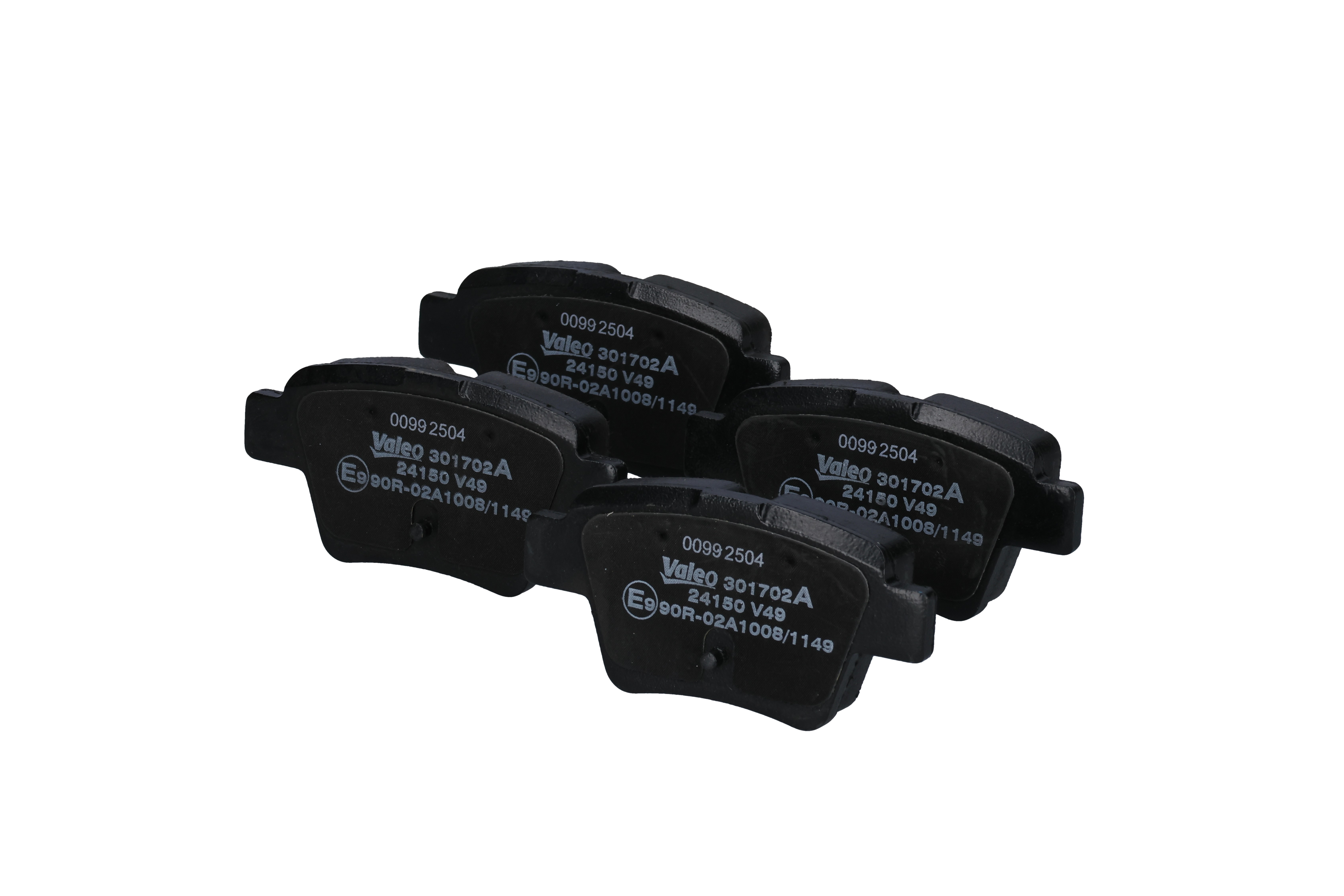 OEM 425399 VALEO Bremseklosser 301702A for VW, PEUGEOT, CITROЁN, DS