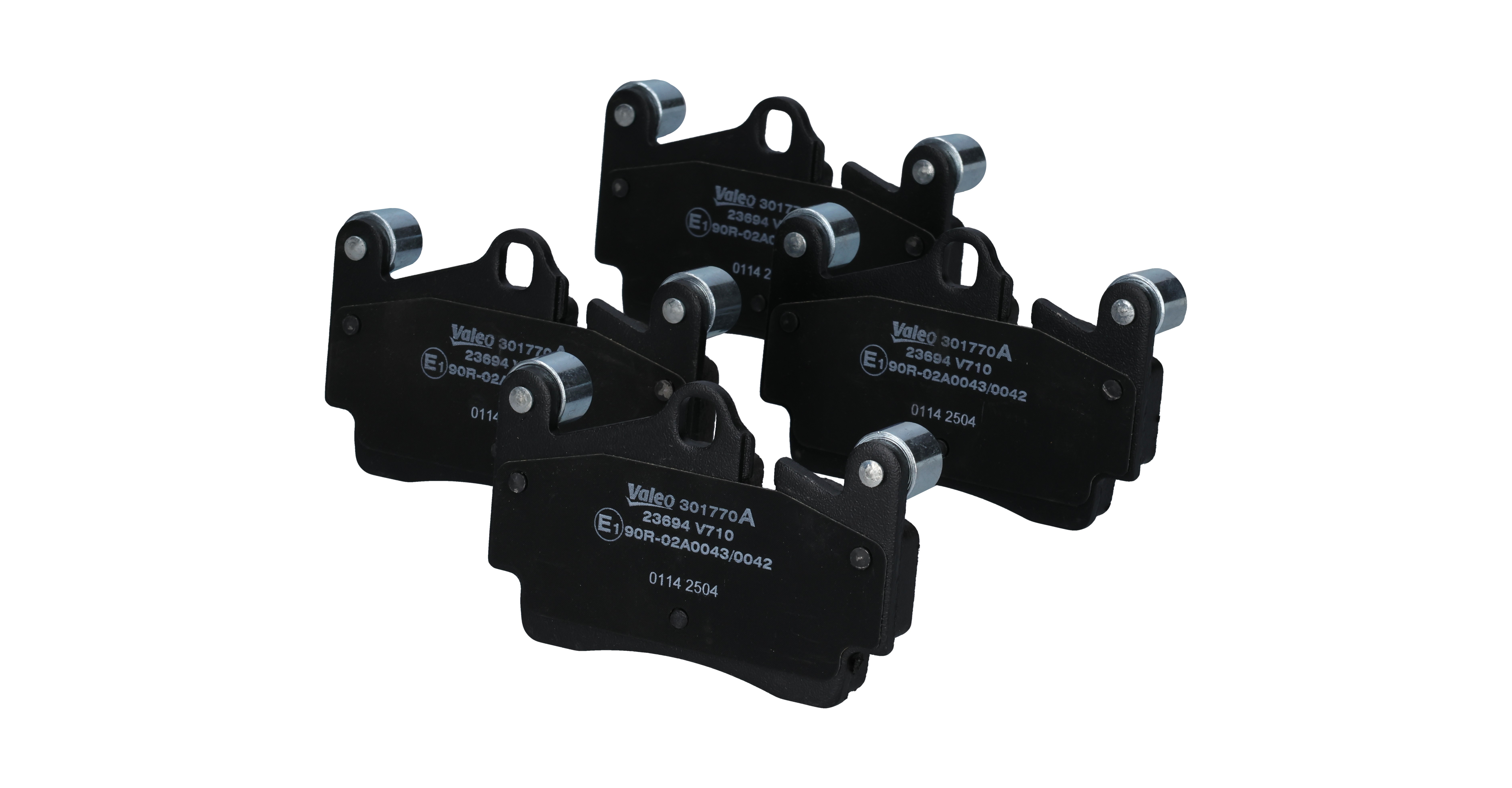 OEM 4L0698451D VALEO Brake pad set 301770A for VW, AUDI, SKODA, SEAT, PORSCHE