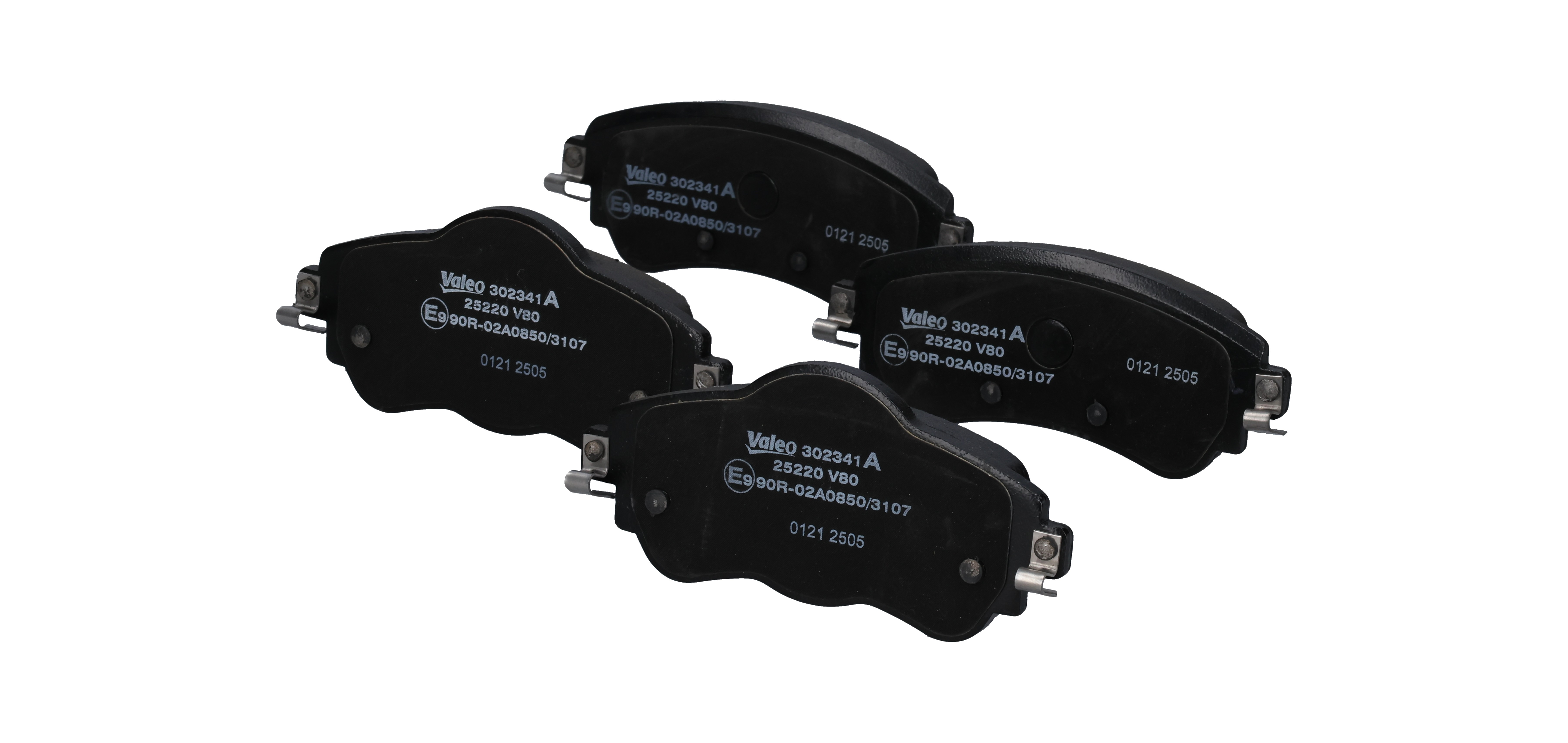 OEM 1617273280 VALEO  Bremsbeläge 302341A für PEUGEOT, CITROЁN, DS
