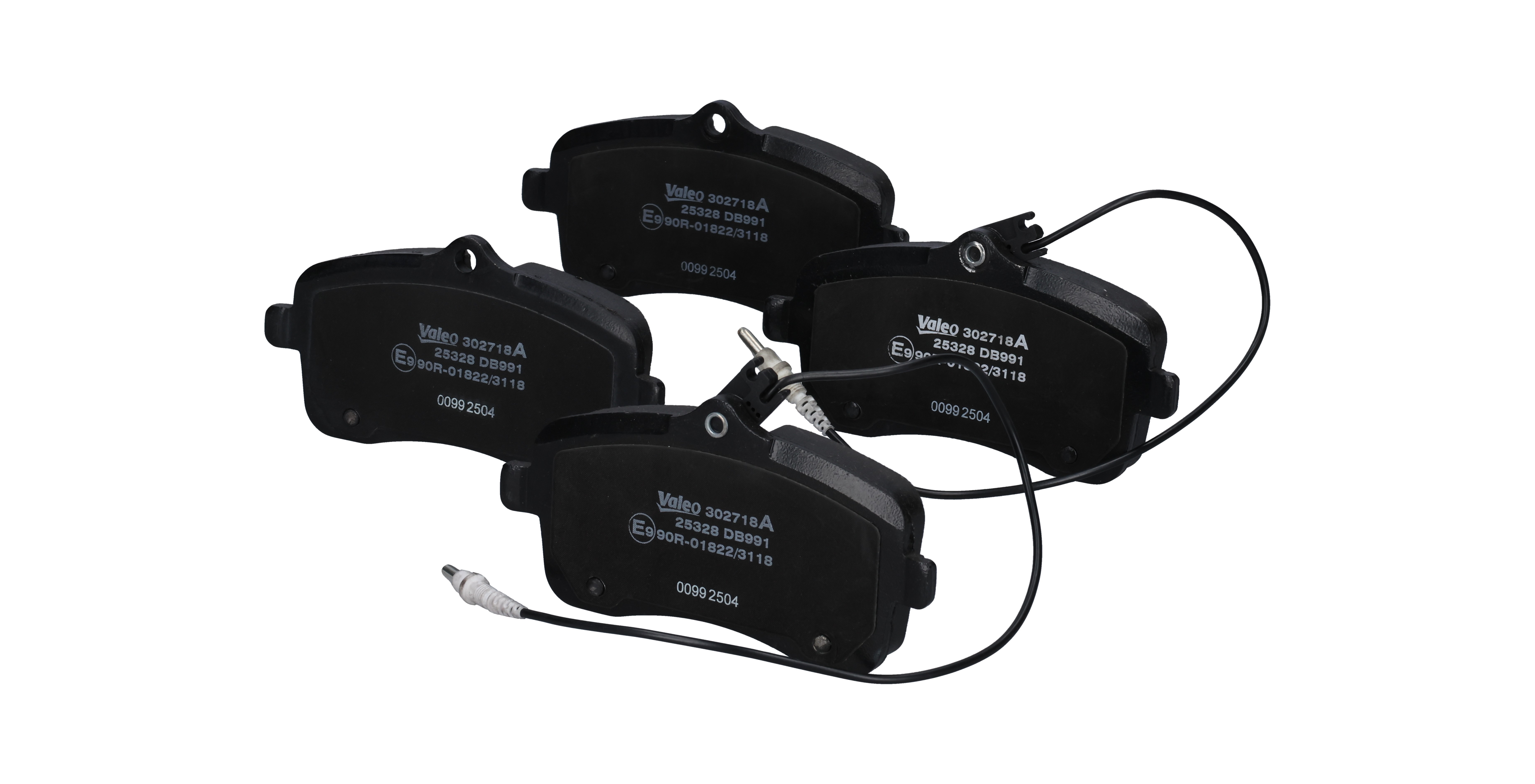 OEM 425478 VALEO Bremseklosser 302718A for VW, FORD, PEUGEOT, OPEL, CITROЁN
