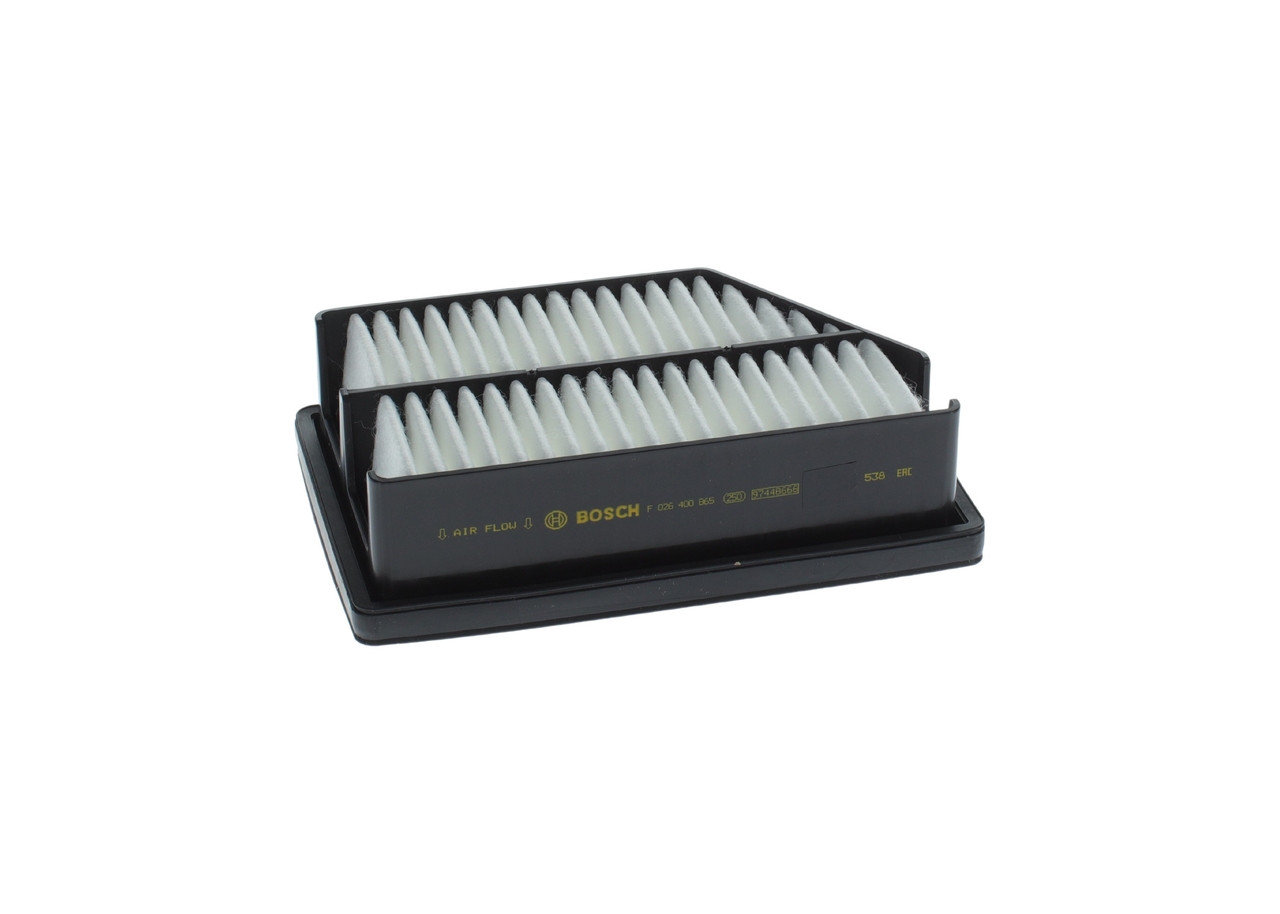 BOSCH Luftfilter (F 026 400 865) in erstklassiger Qualität für SSANGYONG Korando SUV (CK) 2.0 GPL 4WD (110 KW / 150 PS / de 2015)