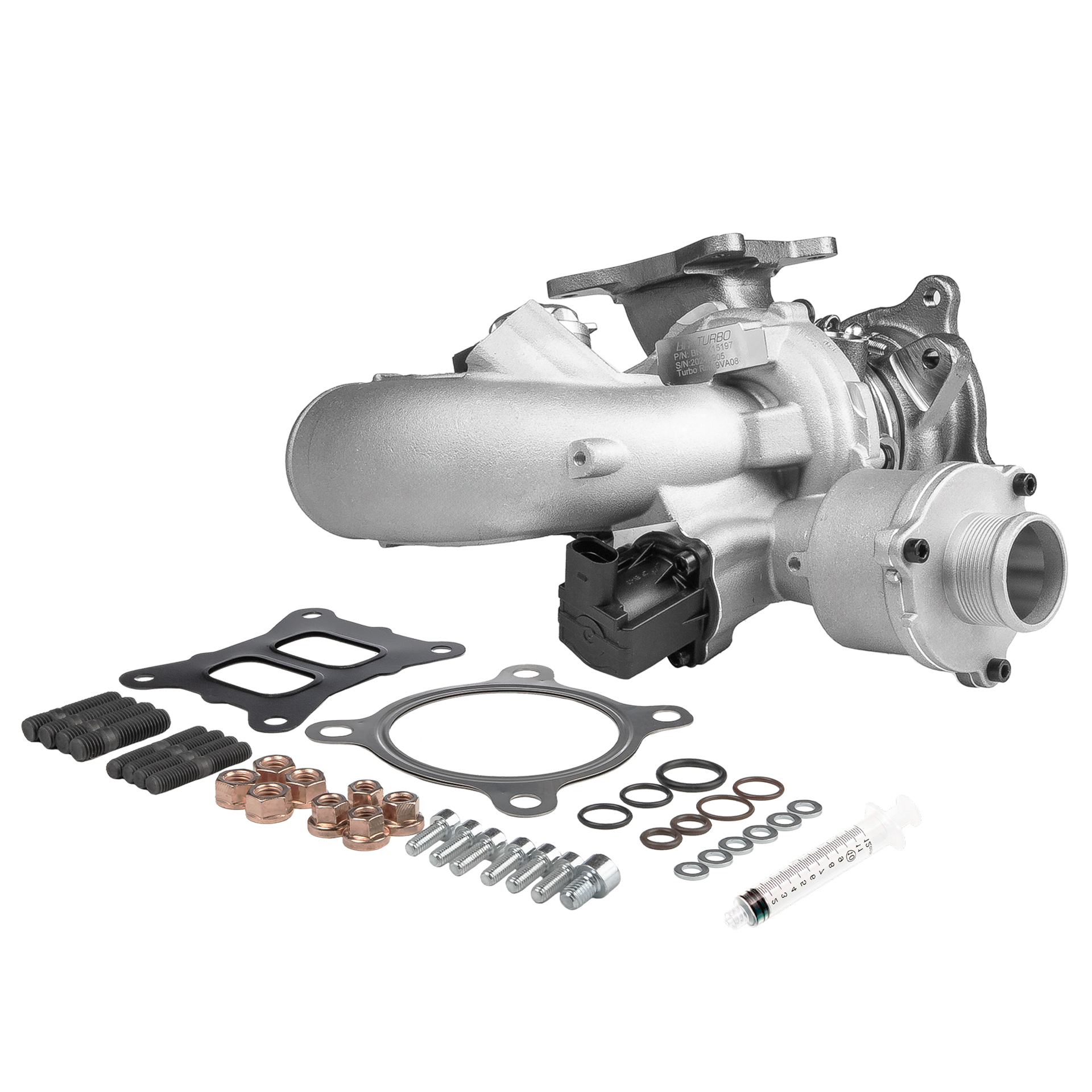 BR Turbo Turbocompresor (BRTX15197M) para AUDI A4 B8 Avant (8K5) 1.8 TFSI quattro (125 KW / 170 CV / de 2011)
