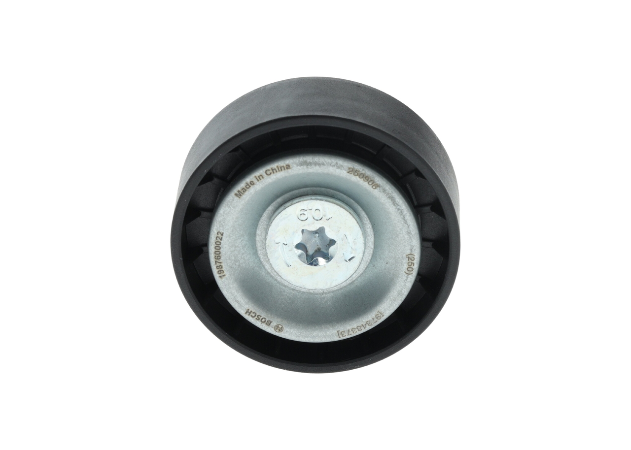 OEM 252872A010 BOSCH Deflection / guide pulley, V-ribbed belt 1 987 600 022 for HYUNDAI, KIA