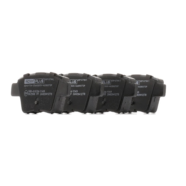 OEM 425437 RIDEX PLUS Bremseklosser 402B0272P for PEUGEOT, CITROЁN