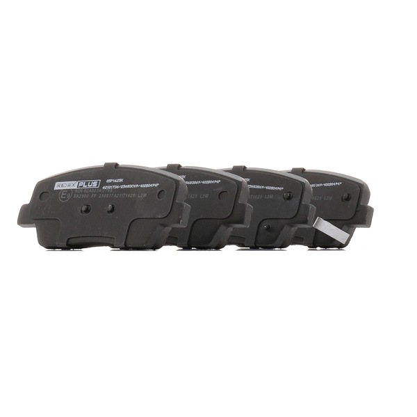 Remblokken (402B0494P) van RIDEX PLUS Voor SSANGYONG Musso Pick-up 2.2 e-XDi 4WD (149 KW / 203 PK / Van 2022)