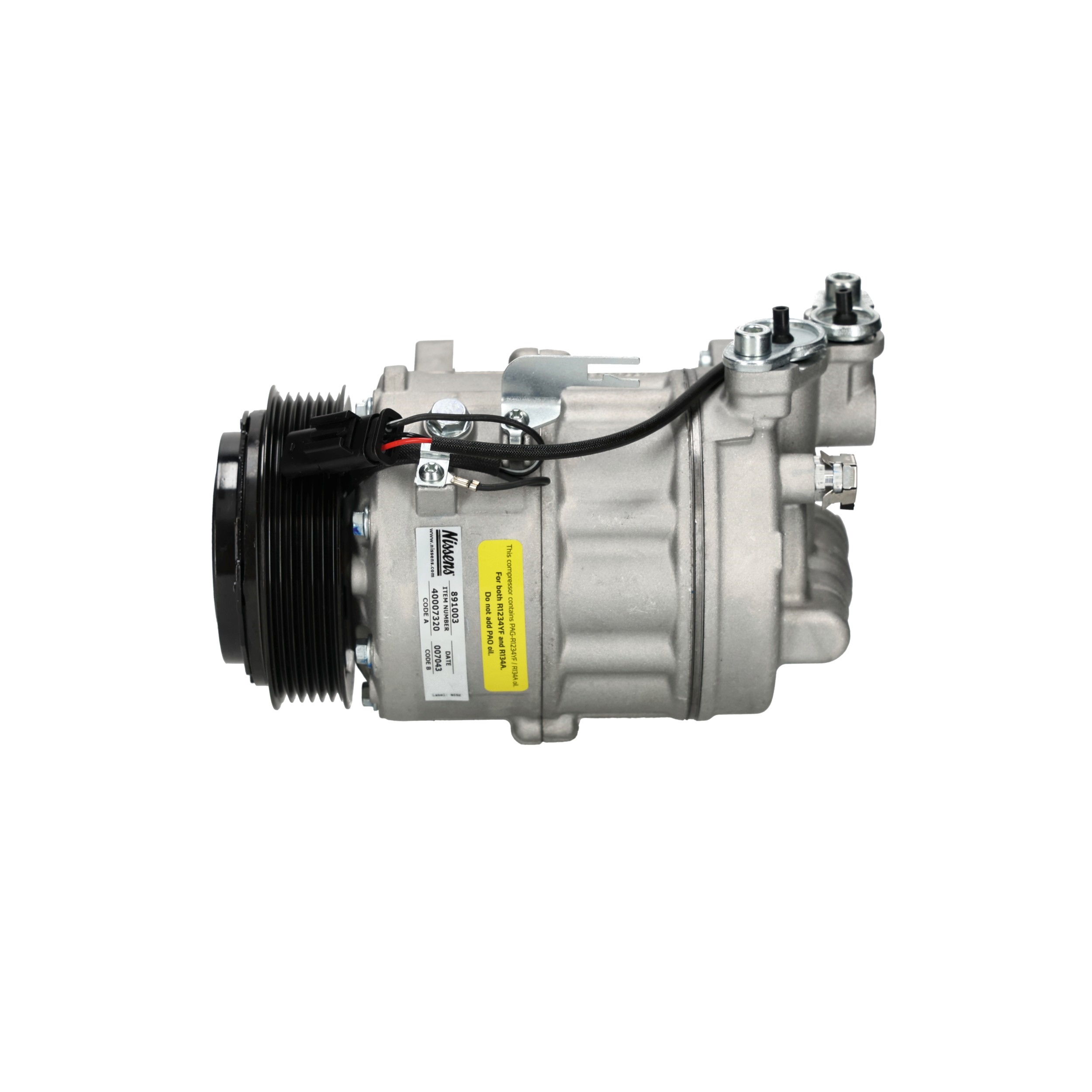 OEM 64529890655 NISSENS Compressor, ar condicionado 891003 para BMW