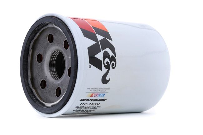 K&N Filters Ölfilter (HP-1010) für MITSUBISHI Lancer VIII Limousine (CY_A, CZ_A) EVO X (CZ4A) (221 KW / 301 PS / ab 2008)