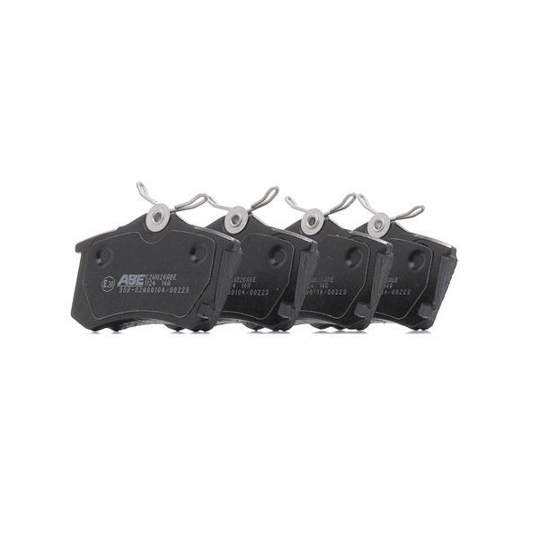 ABE Brake pad set (C2W026ABE) for VW Eos (1F7, 1F8) 3.6 V6 (191 KW / 260 HP / from 2009)