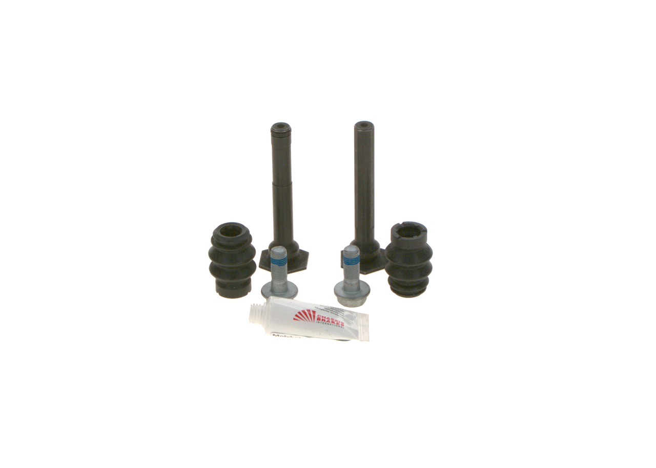 Geleidehulzenset, remklauw (0 204 201 289) van BOSCH Voor FORD TRANSIT Open laadbak/ Chassis (FM_ _, FN_ _) 2.4 TDdi (88 KW / 120 PK / Van 2000)
