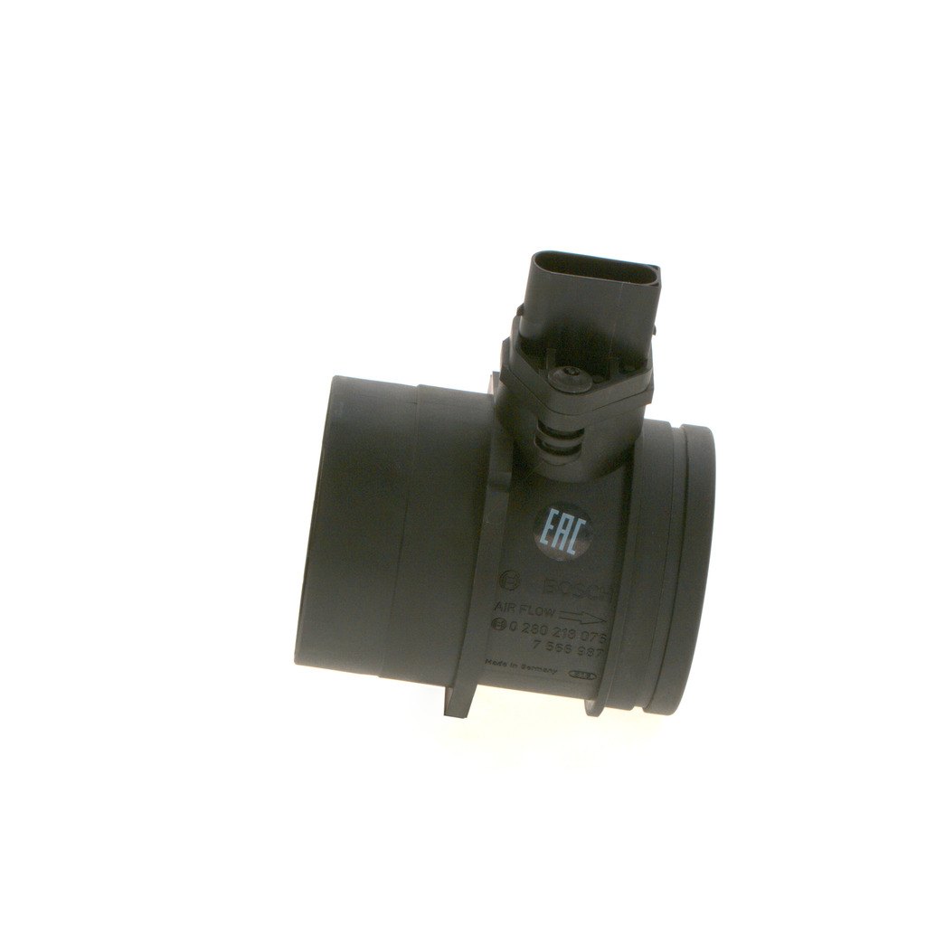 BOSCH Mass air flow sensor (0 280 218 076) for ROLLS-ROYCE PHANTOM VII (RR1) V12 (338 KW / 460 HP / from 2003)