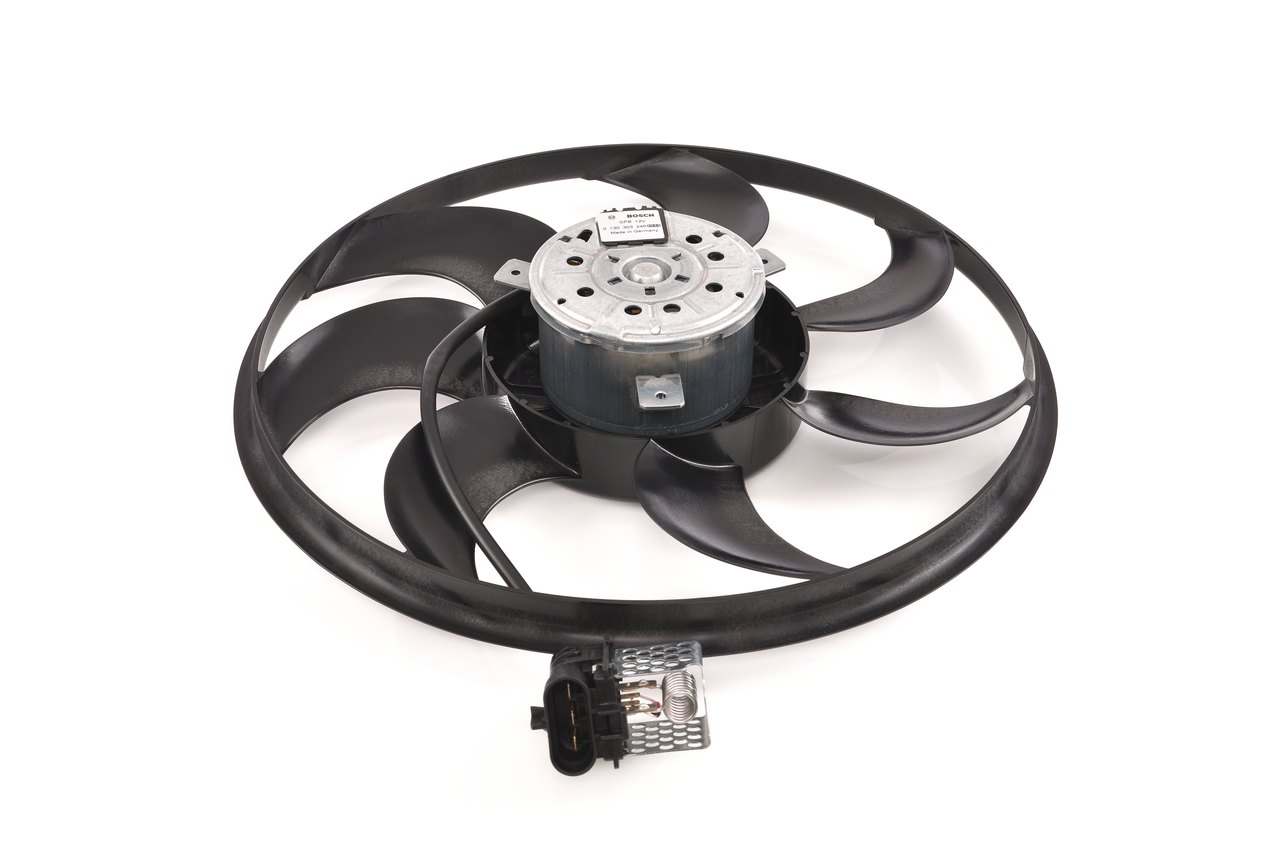 Elektrische motor, radiateurventilator (0 130 303 246) van BOSCH Voor VAUXHALL Astra Mk IV (G) CC (T98) 2.0 (F08) (147 KW / 199 PK / Van 2002)